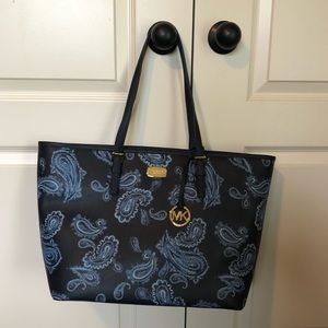 Michael Kors Paisely Carey All Tote NWT